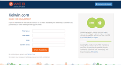 Desktop Screenshot of kelwin.com
