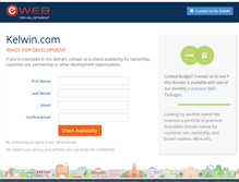 Tablet Screenshot of kelwin.com